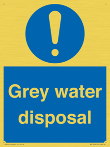 Grey water disposal